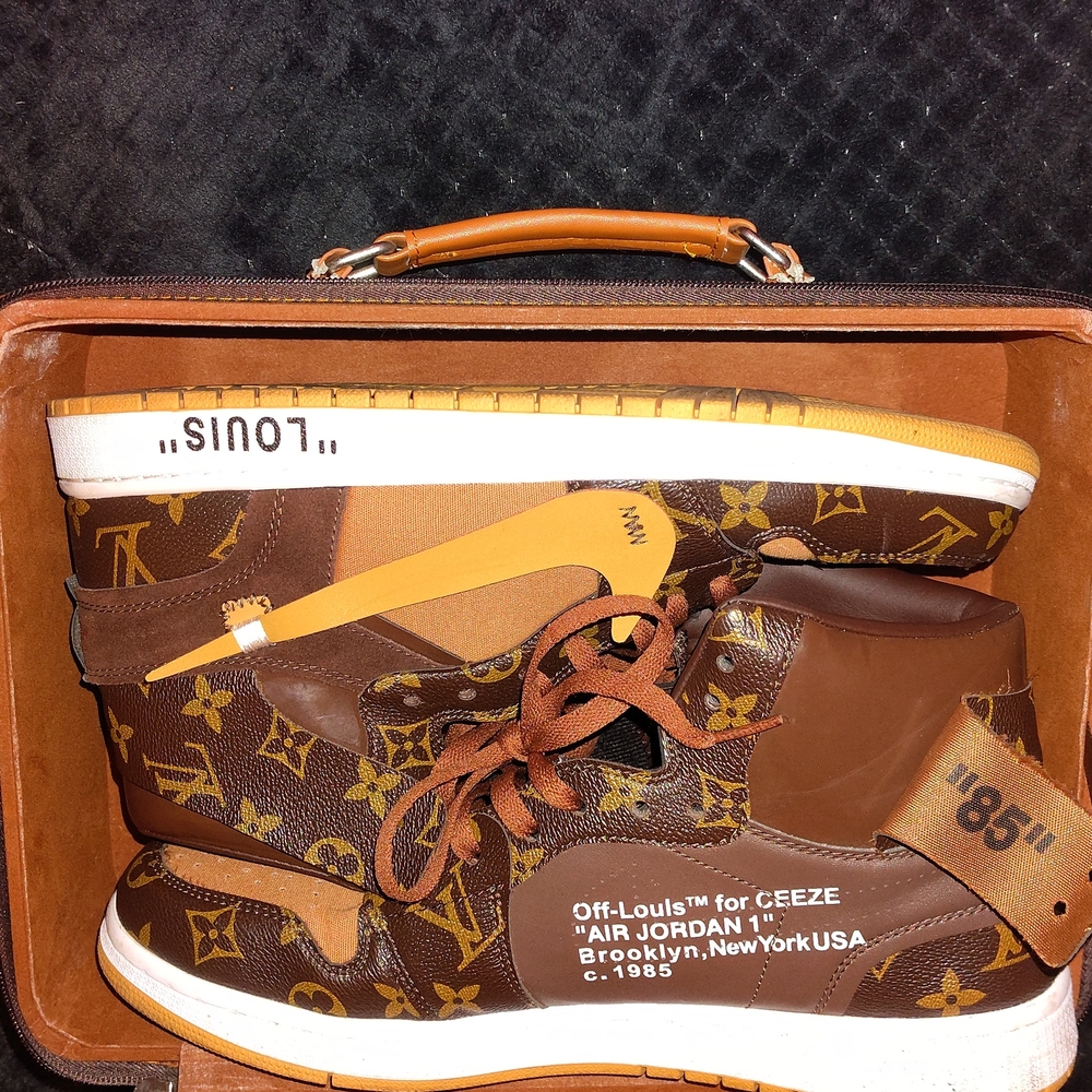 Louis Vuitton Brown Monogram Travel Case